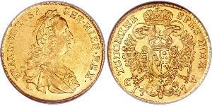 1 Ducat Heiliges Römisches Reich (962-1806) Gold Franz I. Stephan (HRR)(1708-1765)