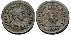 1 Antoninianus 羅馬帝國  努梅里安