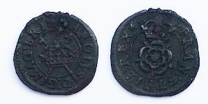 1 Farthing Königreich England (927-1649,1660-1707) Bronze Karl I (1600-1649)