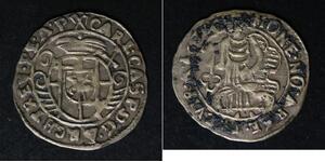 TRIER (German City) 4 Pfennig 1672 - Silver - 912