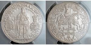 2 Thaler  Silver Maximilian III, Archduke of Austria (1558 – 1618)