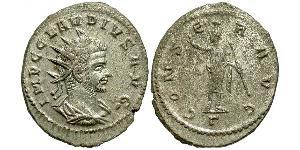 1 Antoninianus Roman Empire (27BC-395)  Claudius II  (213-270)