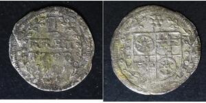 MAINZ (German State) 1 Kreuzer 1691 AD - Silver - 800