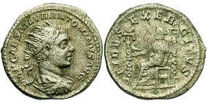 1 Антониниан Римская империя (27BC-395) Серебро Гелиогабал (203-222)