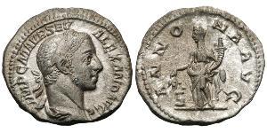 1 Denario Impero romano (27BC-395) Argento Severus Alexander (208-235)