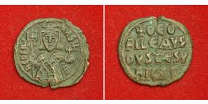  
 
 Genius Antiques 
 

 
 Byzantine Empire, Theophilus (829-842 AD) Bronze Follis Coin. VF- 
  
 Denomination: Follis Mint Place: Uncertain Condition: Cleaned VF. References: Sear 1685. Mint Pe ...
