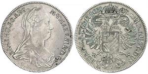  Габсбургская империя (1526-1804) / Австрия Серебро Maria Theresa of Austria (1717 - 1780)