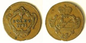 GORIZIA / GORICA (Italian State) 1 Soldo 1788 K - Copper - Joseph II. - 1718