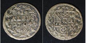 MAINZ (German State) 1 Albus 1704 VBW - Silver - Lothar Franz - 1050