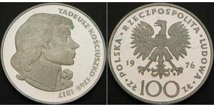 100 Zloty Polonia Plata 