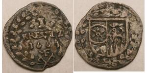 MAINZ (German Archbishopric) 1 Kreuzer 1661 MF - Silver - VF+ - 1194 *