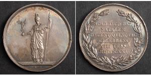  
  1825, Netherlands. Silver 