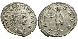 1 Antoninianus Roman Empire (27BC-395)  Claudius II  (213-270)