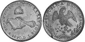 8 Escudo Estados Unidos Mexicanos (1846 - 1863) Oro 