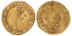 1 Фунт Королівство Англія (927-1649,1660-1707) Золото Карл I (1600-1649)