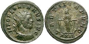 1 Antoninianus 羅馬帝國  弗洛里安努斯