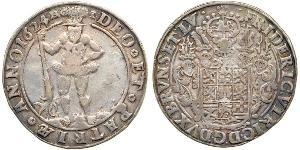 1 Thaler States of Germany Silver Frederick Ulrich, Duke of Brunswick-Wolfenbüttel (1591 - 1634)