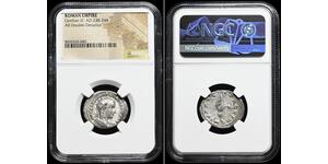 ROMAN EMPIRE. Gordian III, AD 238-244. Silver Double Denarius, NGC Certified