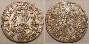 AUGSBURG (German City) 2 Kreuzer 1625 - Silver - Ferdinand II. - VF+ - 1195 *