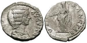 1 Денарий Римская империя (27BC-395) Серебро Юлия Домна (?-217)