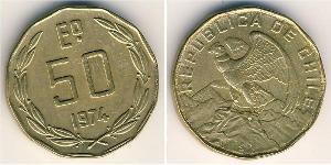 50 Escudo Chili Laiton 