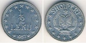 1/2 Lek Albanien Zink 