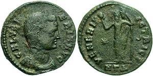 1 Фолліс Римська імперія (27BC-395) Бронза Galeria Valeria (?-315)