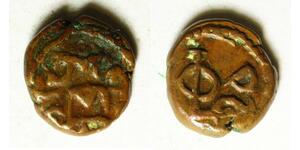 INDIA DUTCH 2 Cash ND(ca. 1640) - Copper - 66
