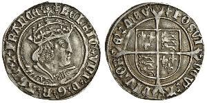 1 Groat France Silver 