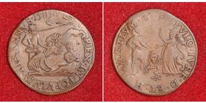 
  1583, Southern Netherlands.  Copper 
