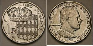 1 Franc Monaco Nickel 