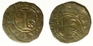 L'AQUILA (Italy) Quattrino ND - Billon - Ladislav (1388-1414) - 1140