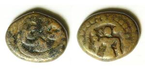 INDIA (Nayakas of Tinnevelly) AE Kasu ND(1600-1650) - Copper - 262