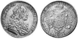 1 Thaler Elettorato di Baviera (1623 - 1806) Argento 