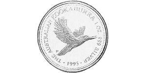 1 Доллар Австралия (1939 - ) Серебро Елизавета II (1926-2022)