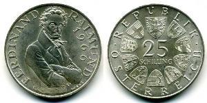25 Shilling Republic of Austria (1955 - ) Silver 