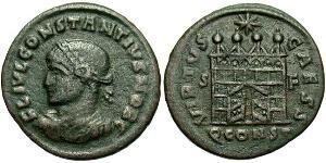  AE3 / 1 Фоллис Западная Римская империя (285-476) Бронза Констанций II (317 - 361)