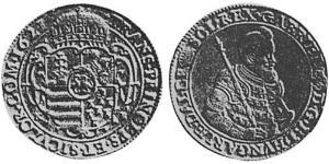 10 Дукат Князівство Трансильванія (1571-1711) Золото Габор Бетлен, князь Трансільванії  (1580-1629)