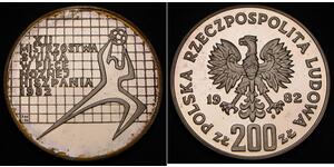200 Zloty Pologne Argent 