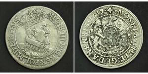 1\/4 Thaler República de las Dos Naciones (1569-1795) Plata Sigismund III