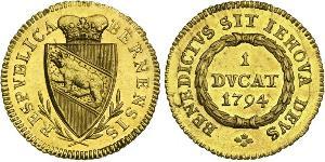 1 Ducat Switzerland Gold 