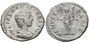 1 Denarius Römische Kaiserzeit (27BC-395) Silber Julia Soaemias (180-222)