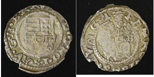 HUNGARY Denar 1606 KB - Billon - Rudolf II. (1576-1608) - 1110