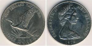 1 Dollar Neuseeland Kupfer/Nickel 