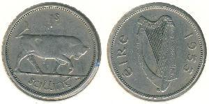 1 Shilling Irlanda (1922 - ) Plata 