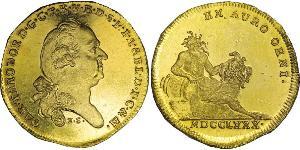 1 Дукат Баварія (курфюрство) (1623 - 1806) Золото 