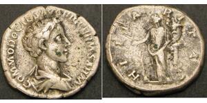 ROMAN EMPIRE 1 Denarius Commodus (166-192) - Silver - VF+ - 3239 