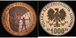 1000 Zloty Polonia  