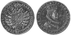 1 Thaler 神圣罗马帝国 (962 - 1806) 銀 