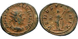 1 Antoniniano Impero romano (27BC-395) Argento Gallieno (218-268)